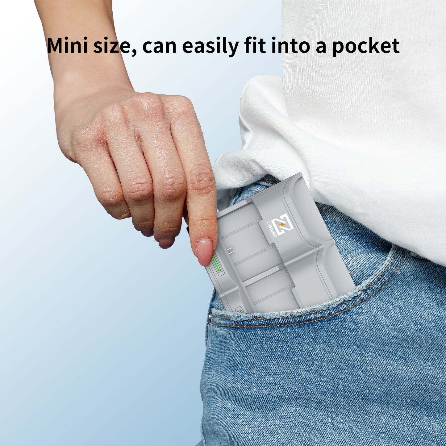 PC2-LPE6P Kit2 Travel Charging Case Kit with 2-Pack high-capacity LP-E6P Battery(2600mAh Grey）