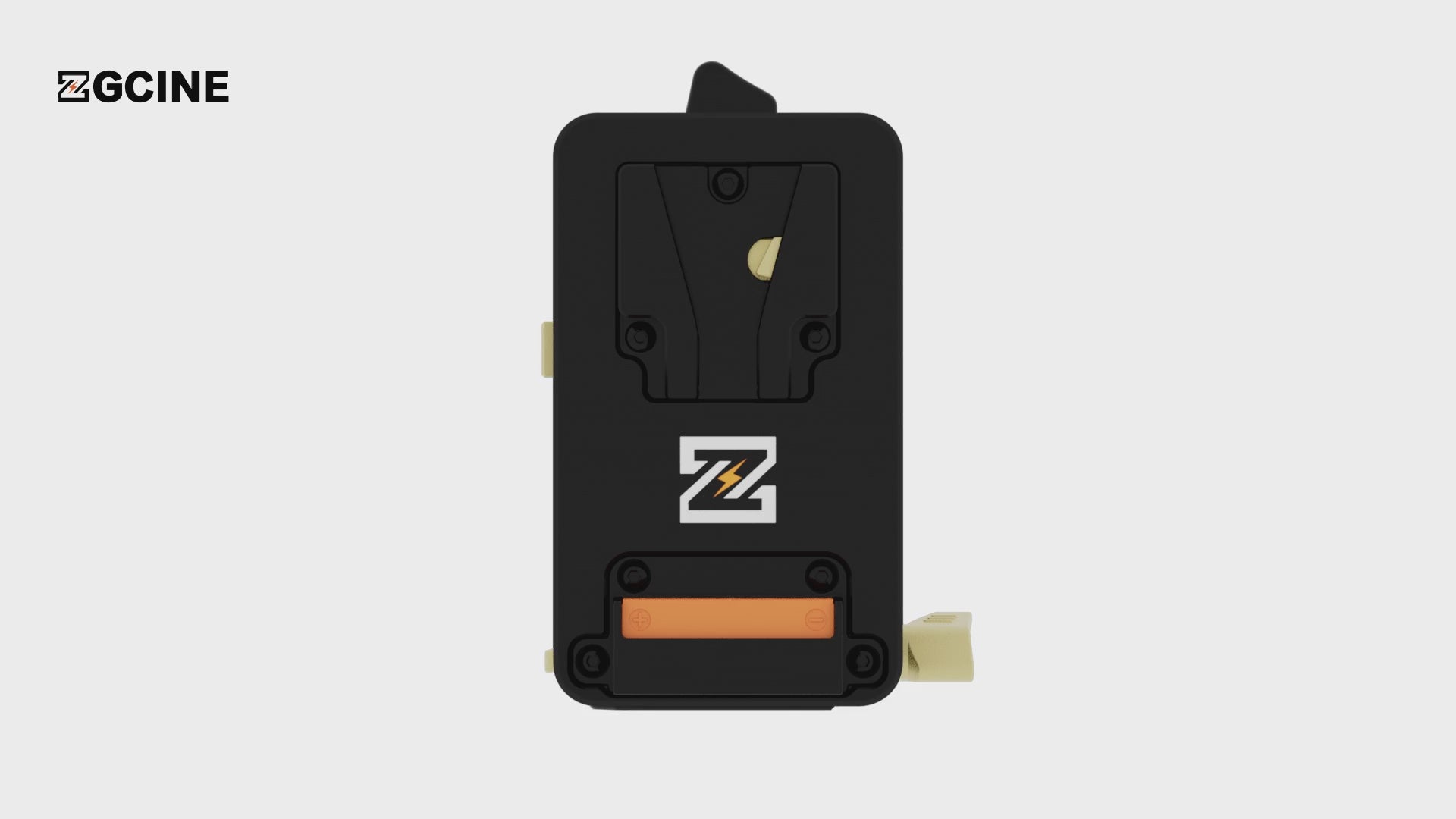 ZGCINE ホットスワップVマウントプレート VM-HS2 Hot Swap/Shark Fin Dual Micro V Mount Battery Plate